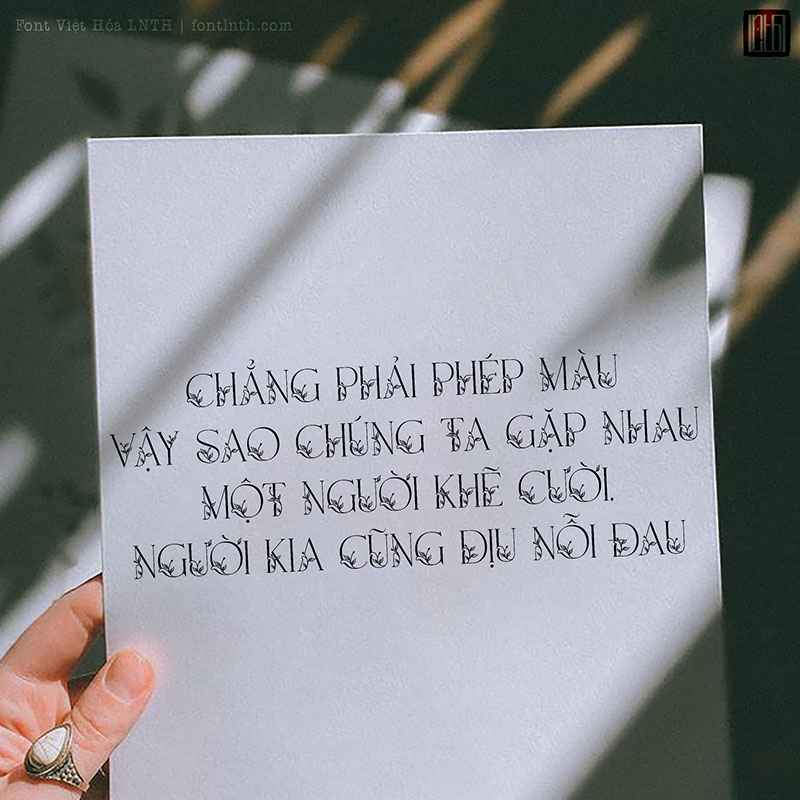 Font LNTH-Narony-Regular