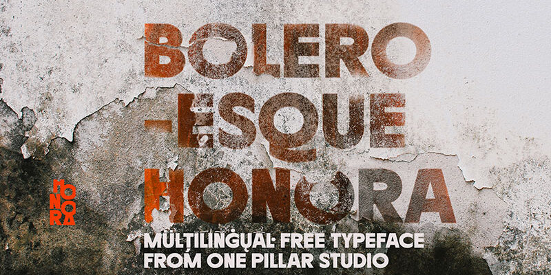 Font Bolero-esque Honora