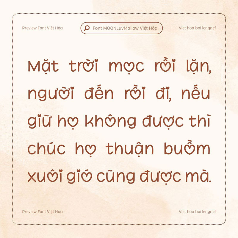 Font LF MOONLuvMallow
