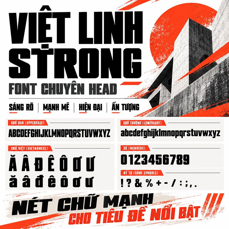 Font Việt Linh Strong