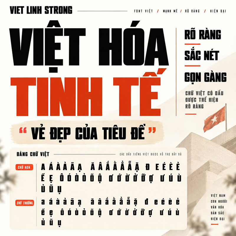 Font Việt Linh Strong
