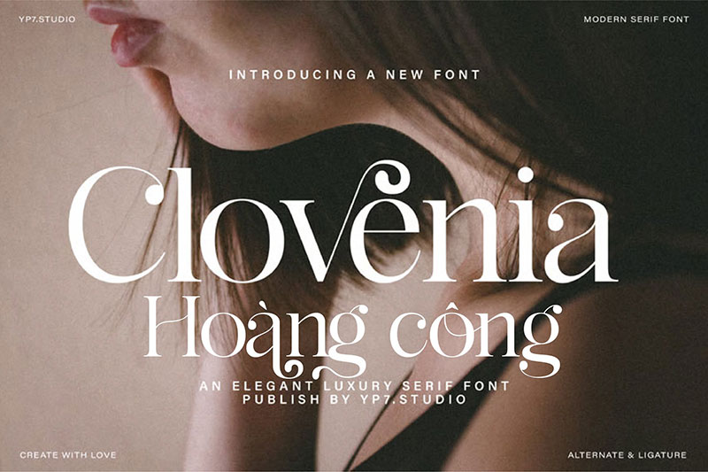 Font VL Clovenia